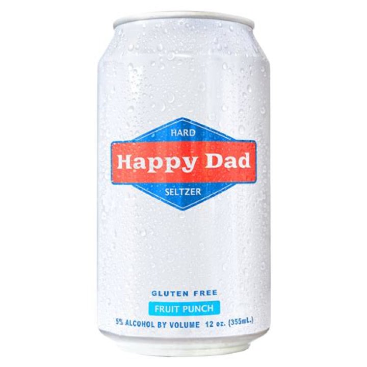 Happy Dad Seltzer Fruit Punch 12Pk12oz Cans Sipsy