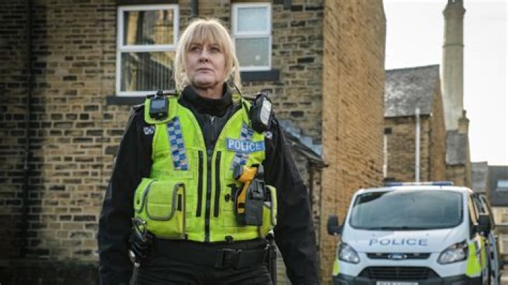 Happy Valley star Sarah Lancashire at a cafe after acclaimed scene in