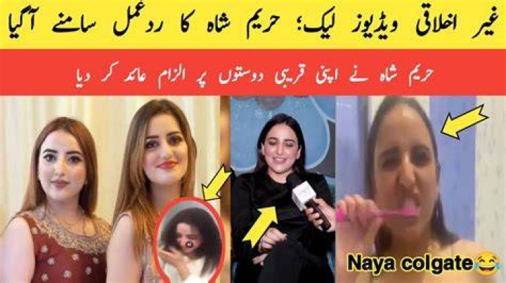 Hareem Shah Colgate video controversy explored as TikTok star issues