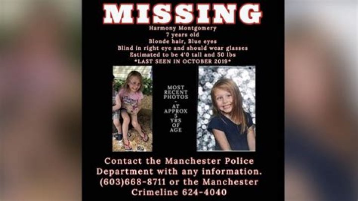 Harmony Montgomery's Stepmother Declared a Fugitive, Then Arrested