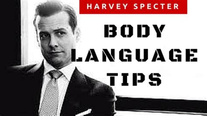 HARVEY SPECTER BODY LANGUAGE YouTube