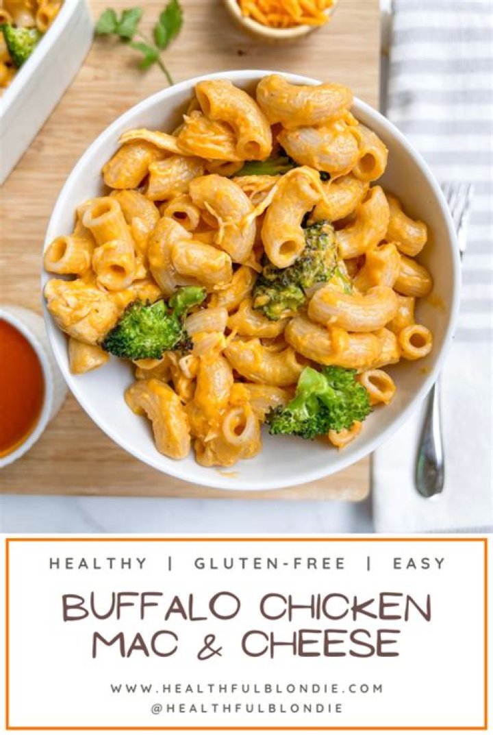 Healthy Buffalo Chicken Mac and Cheese Healthy Fitness Meals