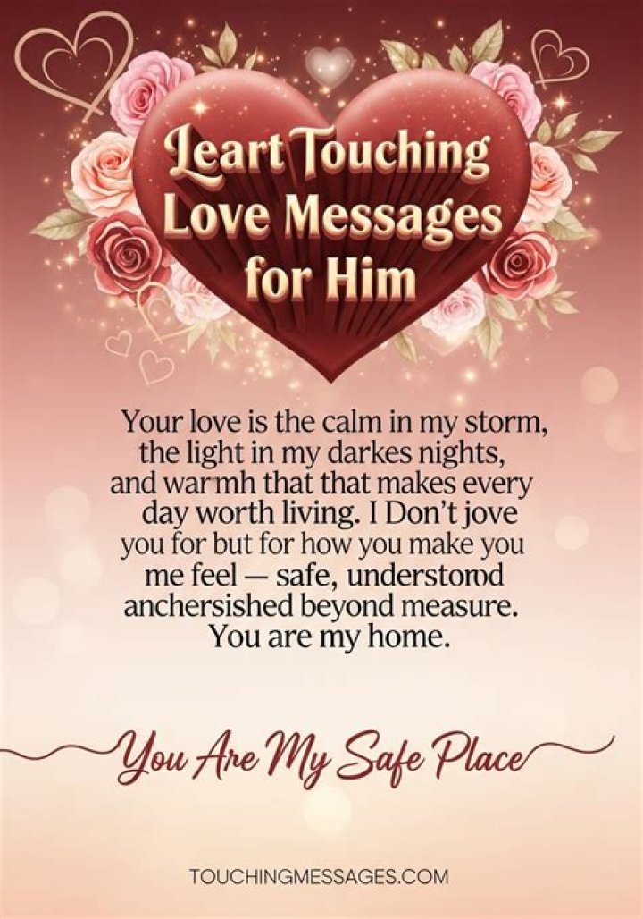 Heart Touching Love Messages For Her/Him