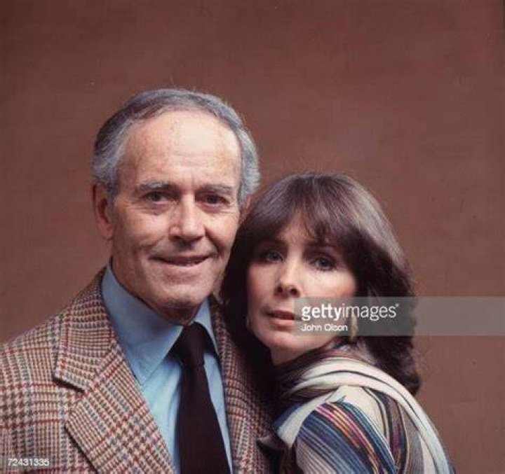 Henry Fonda and Shirlee Fonda Circa 1970's Credit Ralph Dominguez