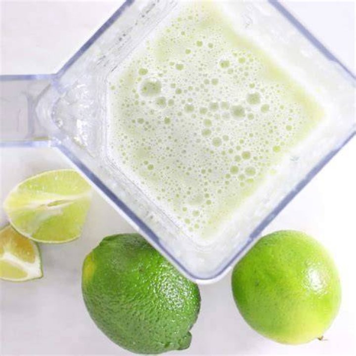 Homemade Lime Juice Green Smoothie Gourmet
