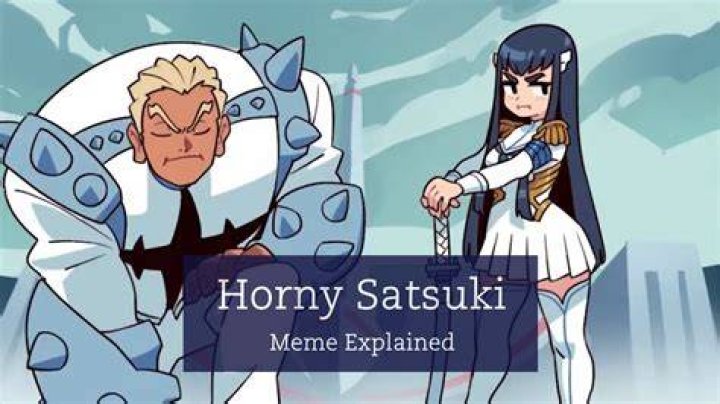 Horny Satsuki Know Your Meme