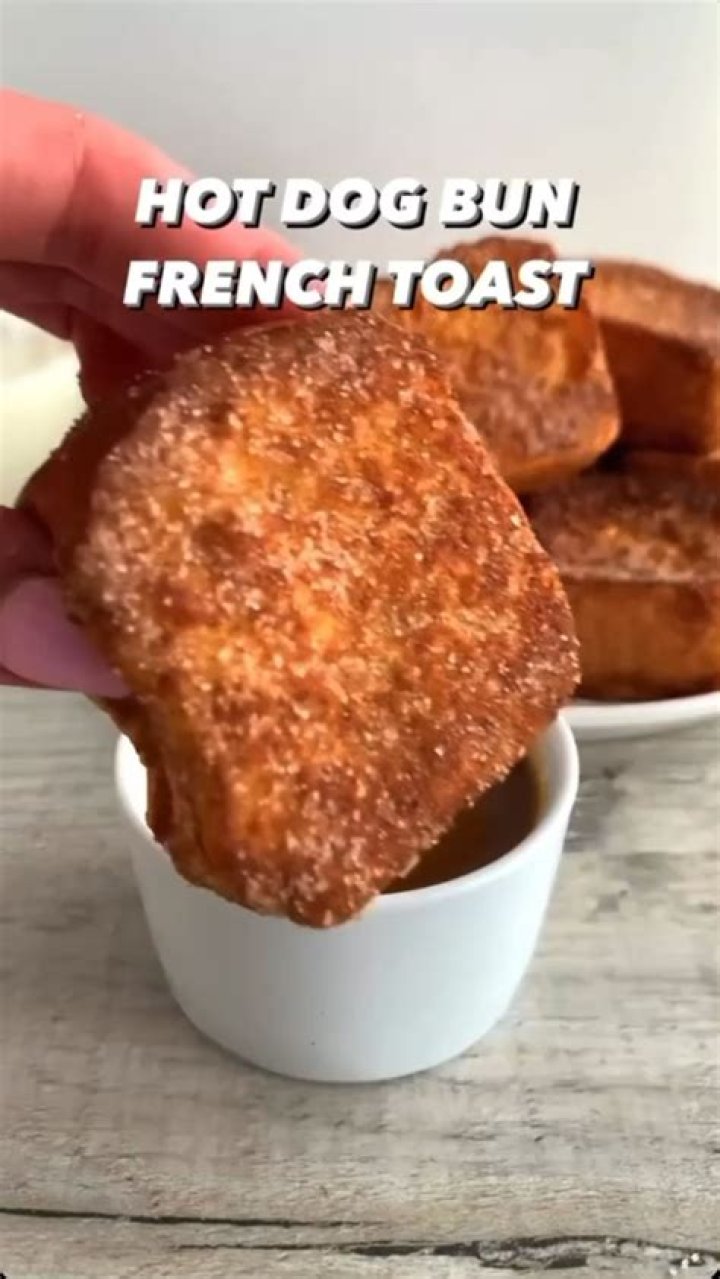 Hot Dog Bun French Toast Renee's Kitchen Adventures