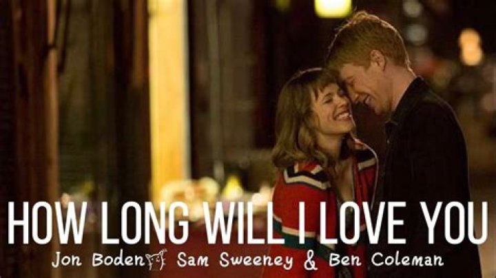 How long will I love you A4 lyric print Ellie Goulding Romantic