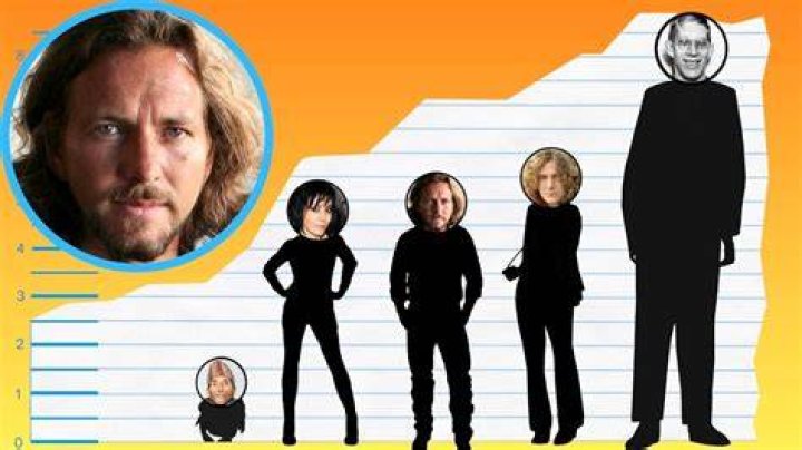 How Tall Is Eddie Vedder of Pearl Jam? Height Comparison! YouTube