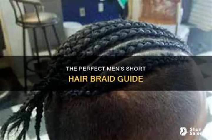 How To Braid Mens Short Hair 28 Braids for Men + Cool Man Braid