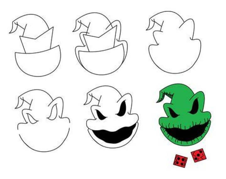 How To Draw Oogie Boogie Step By Step at Drawing Tutorials