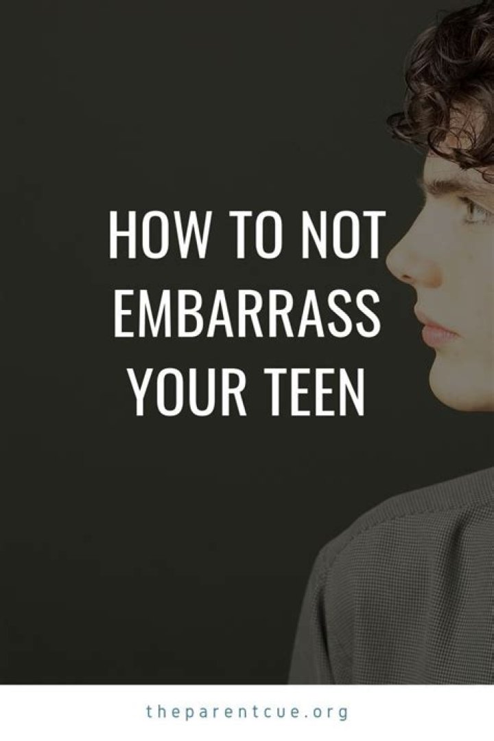 How to Not Embarrass Your Teen Parent Cue