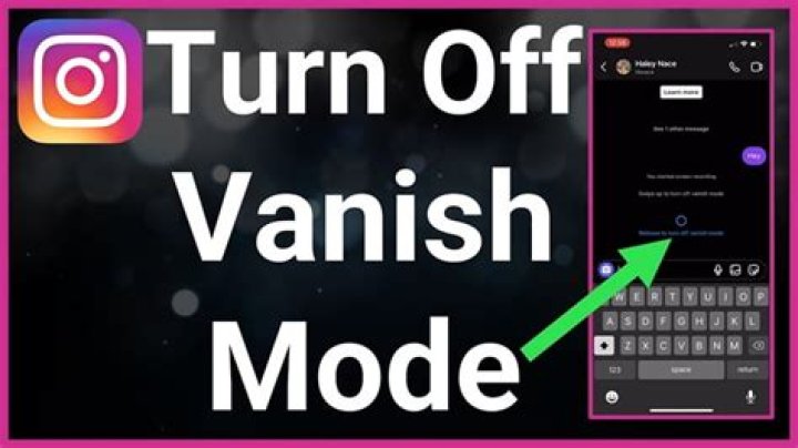 How To Turn Off Vanish Mode On Instagram Know All The Ways