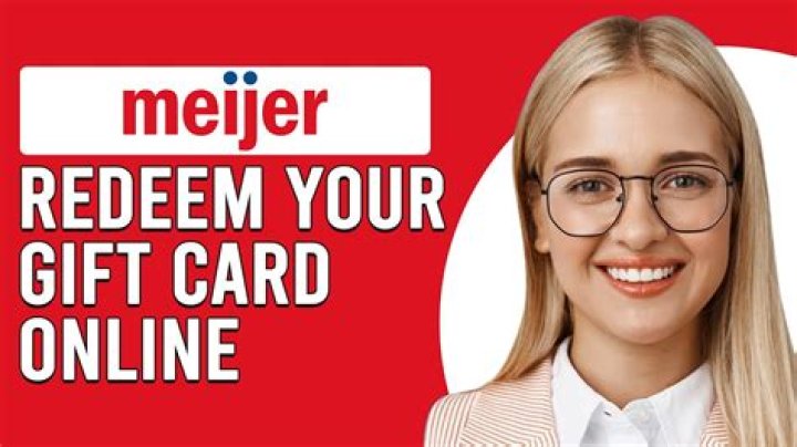 how to use meijer gift card Sacha Lavender