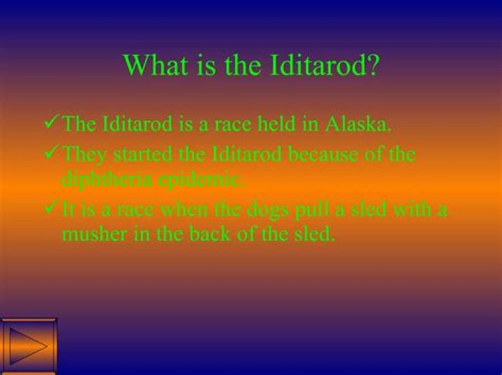 Iditarod Facts