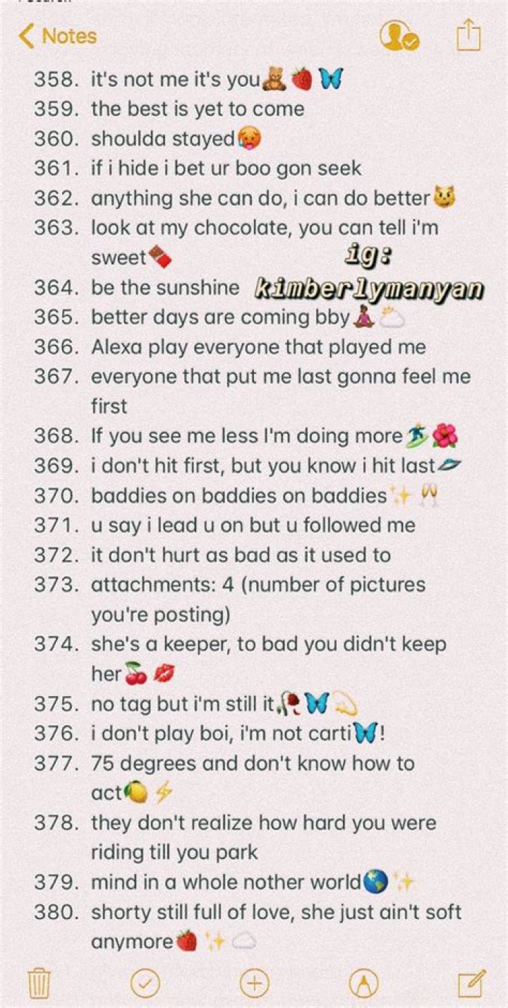 IG KIMBERLYMANYAN// IG GRAPHICSBYKIM Funny instagram captions