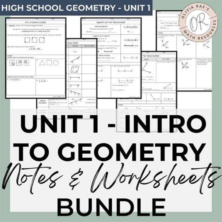Images Unit 1 Geometry Basics Points Lines And Planes Answer Key Latest