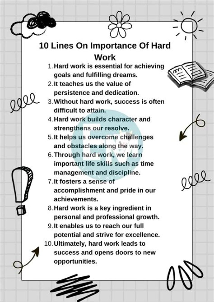 Importance of Hard Work in Life For Real Key to Success
