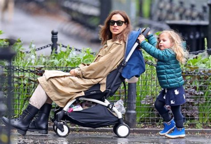 Irina Shayk switches places with her daughter and more star snaps