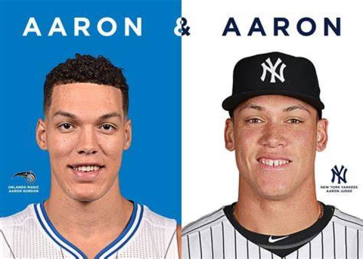 Is Aaron Gordon actually Aaron Judge?
