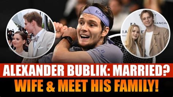 Is Alexander Bublik Wife Name Sascha Bublik? Baby Vasily