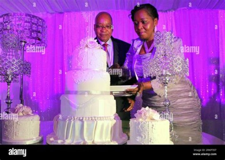 Jacob Zuma New Wife Wedding picmathematical