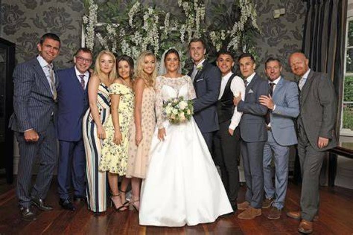 Jacqueline Jossa and Dan Osborne unveil first photo of their wedding