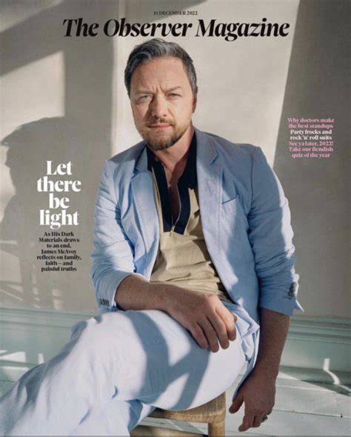 James McAvoy Confirms He Secretly Married Girlfriend Lisa Liberati