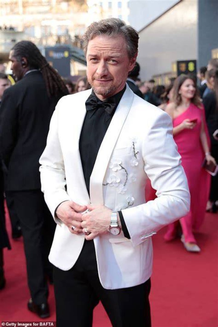 James McAvoy makes rare redcarpet appearance with second wife Lisa