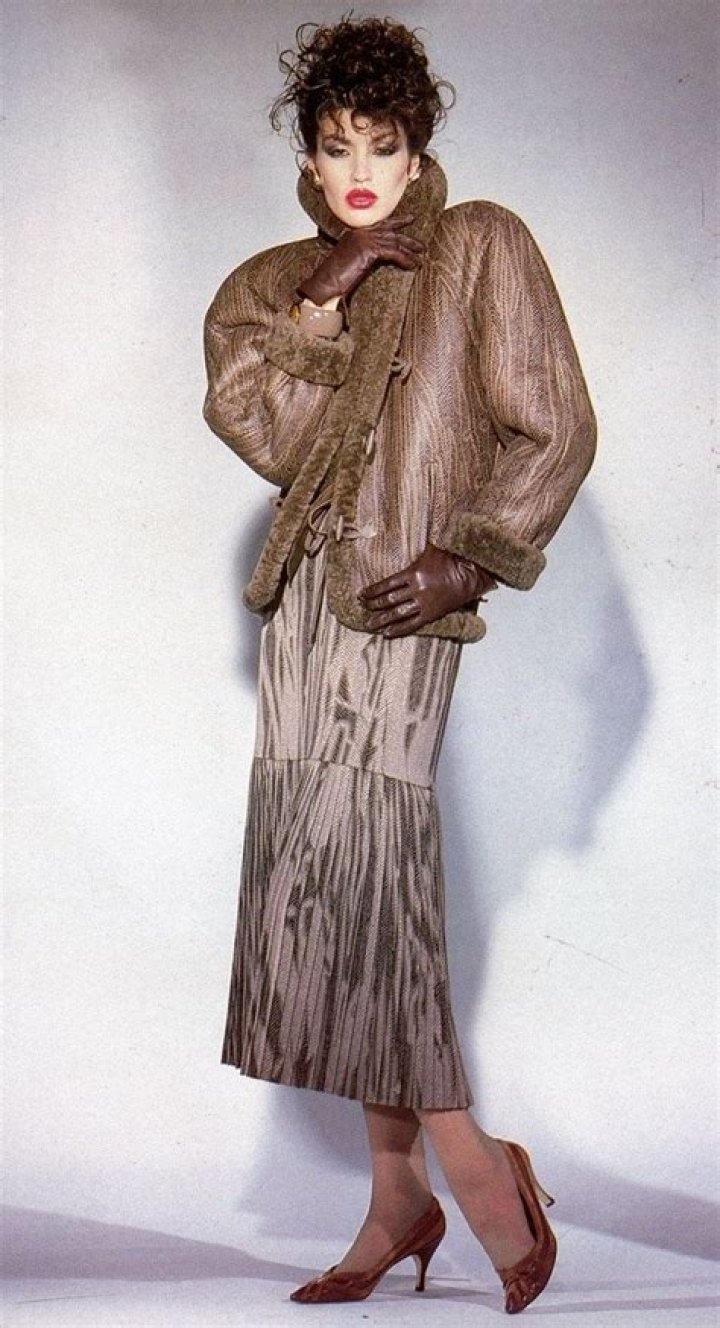 Janice Dickinson, one of the first supermodels of United States.