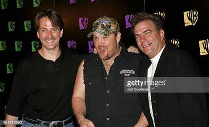 Jeff Foxworthy, Larry the Cable Guy and Cara Whitney during the Comedy