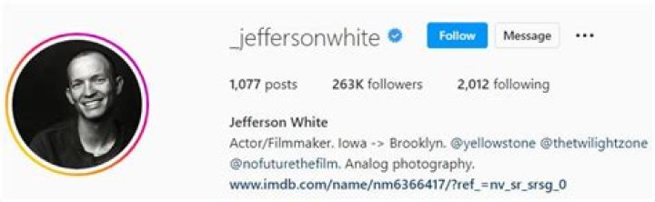 Jefferson White Wikipedia Wife, Date of Birth, Height, Net Worth, Age