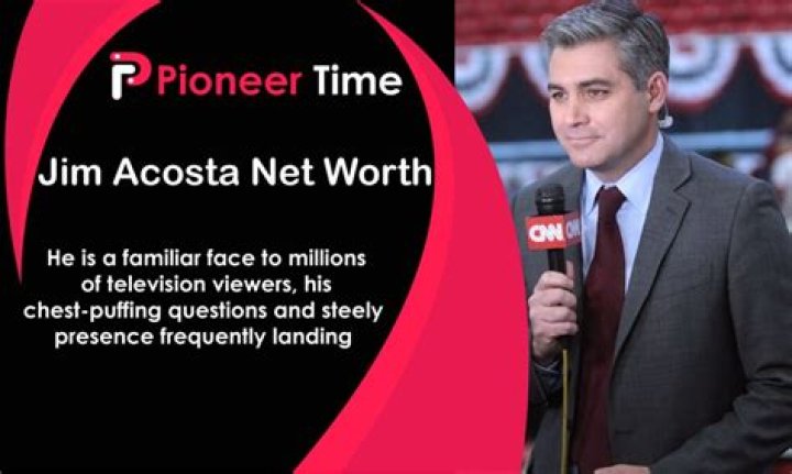 Jim Acosta Net Worth, Career, Problems with Trump 2020