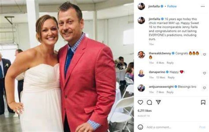 Jimmy Failla Wife Jenny Failla? All We Know About The Comedians Family