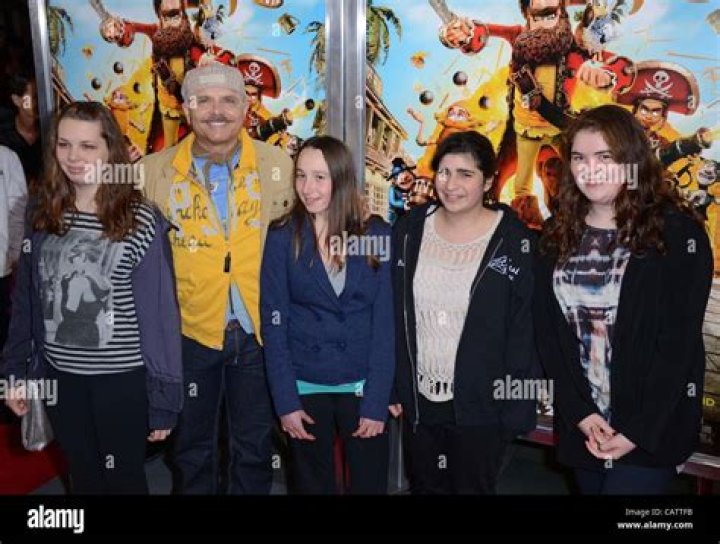 Joe Pantoliano and his daughters at arrivals for The Pirates Band of