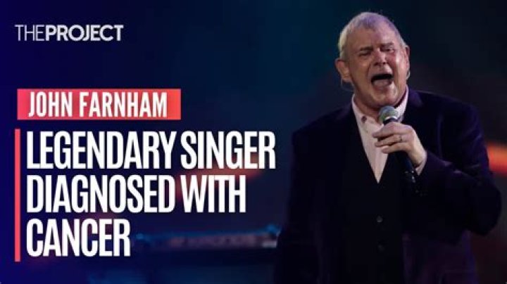 John Farnham diagnosed with cancer and rushed to hospital Sound