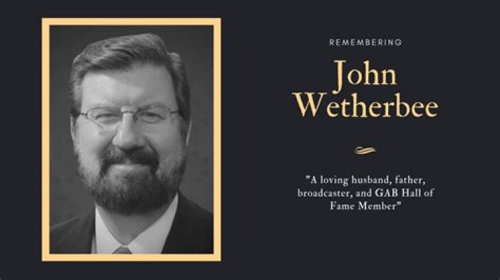 John Wetherbee &lsquo;Big John&rsquo; Obituary News Radio Meteorologist, John