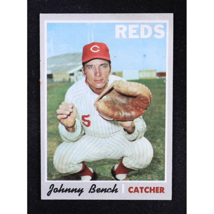 Johnny Bench 1970 Topps 660 Baseball Card Pristine Auction