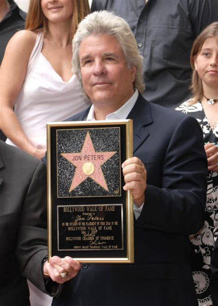 Jon Peters Star On The Hollywood Walk of Fame Ceremony