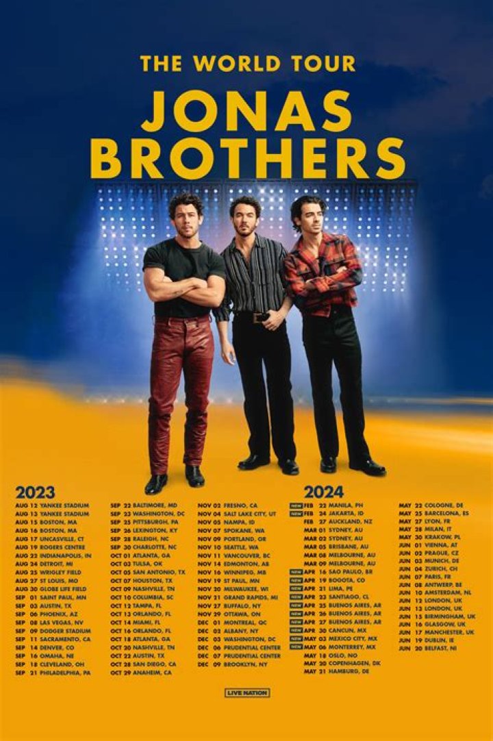 Jonas Brothers Australian Tour Dates, Tickets, Presale and Information