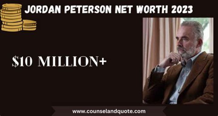 Jordan Peterson Net Worth (Updated), How Much Money Does Peterson Make