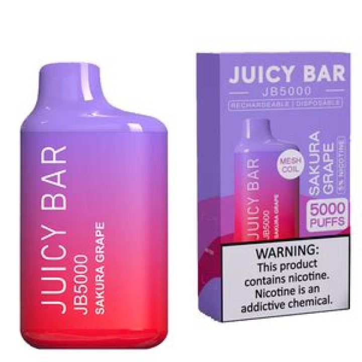 Juicy Bar JB5000 13ml Rechargeable Disposable Vape Only 11.99
