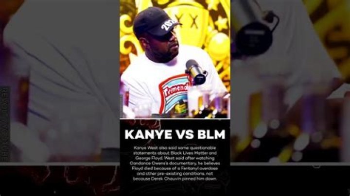 Kanye West blames Floyd's death on fentanyl; family responds