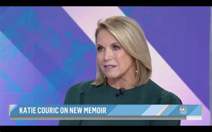 Katie Couric wrote memoir so kids could remember late hubby