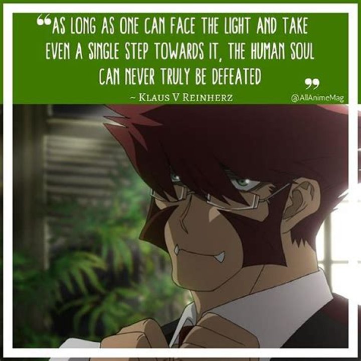 kekkai sensen Anime quotes, Anime love quotes, Anime qoutes