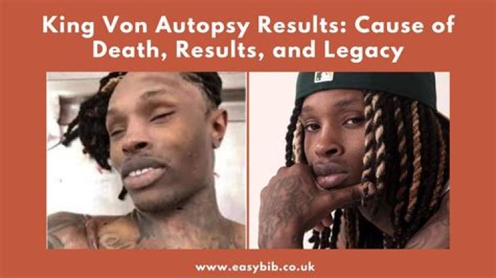 King Vons Autopsy Photos Leaked Sensitive Content Street Juice Tv