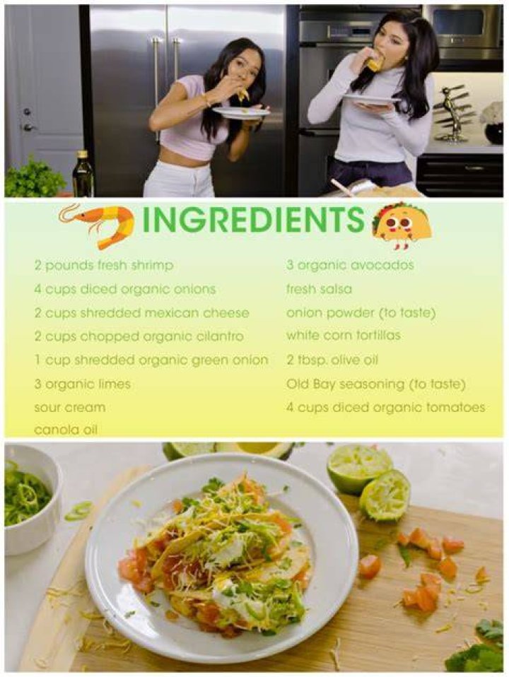 Kylie Jenner Shrimp Taco Recipe One Sweet Harmony