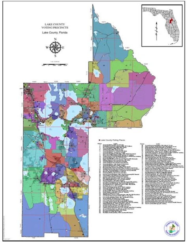 Lake County Map Lake County Chamber of Commerce