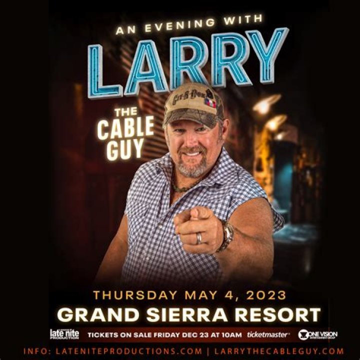 Larry the Cable Guy Reno Tahoe