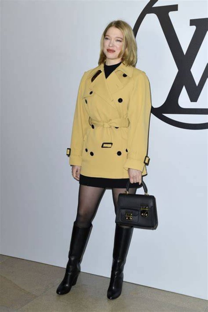 Lea Seydoux at Louis Vuitton Dinner Party, Louvre in Paris 4/11/2017
